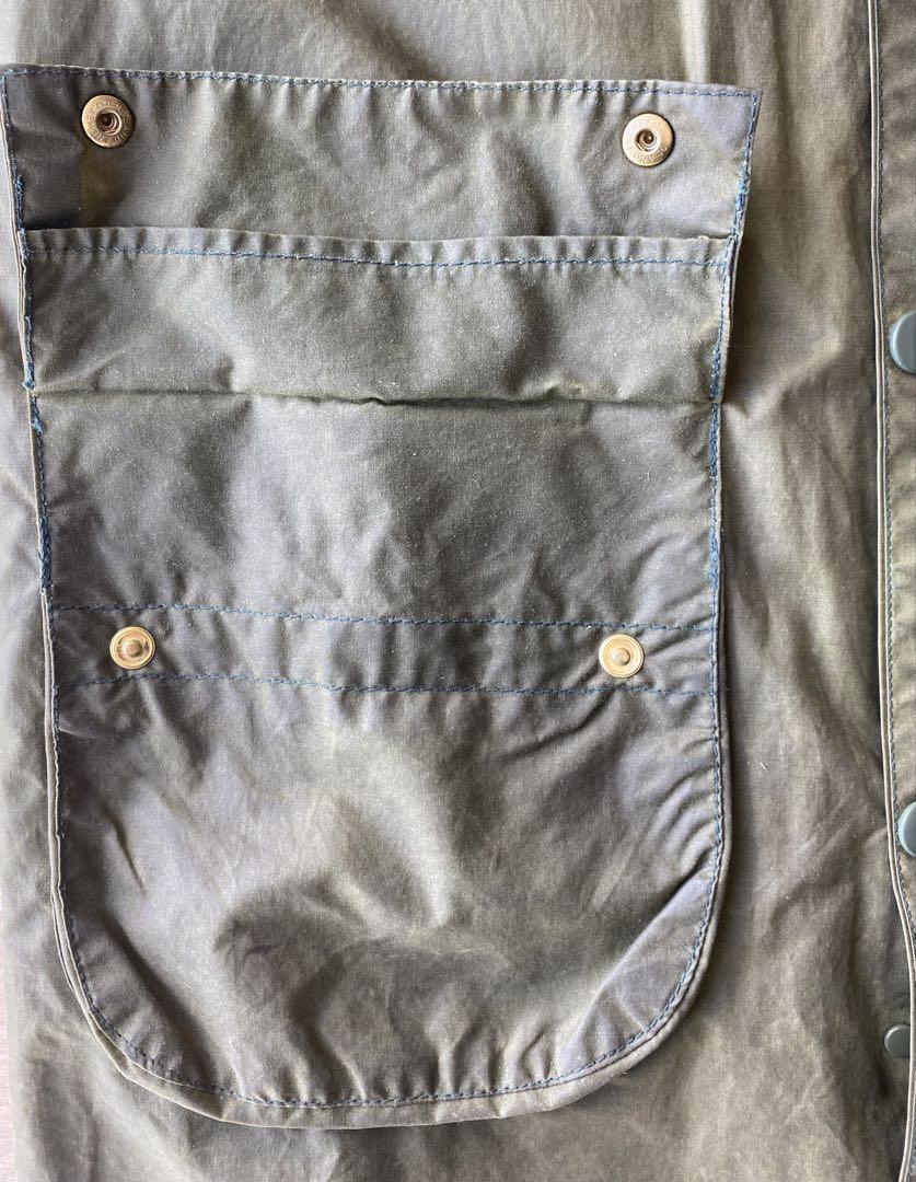 【希少】70’s Barbour バブアー Gamefair 1クレスト c38