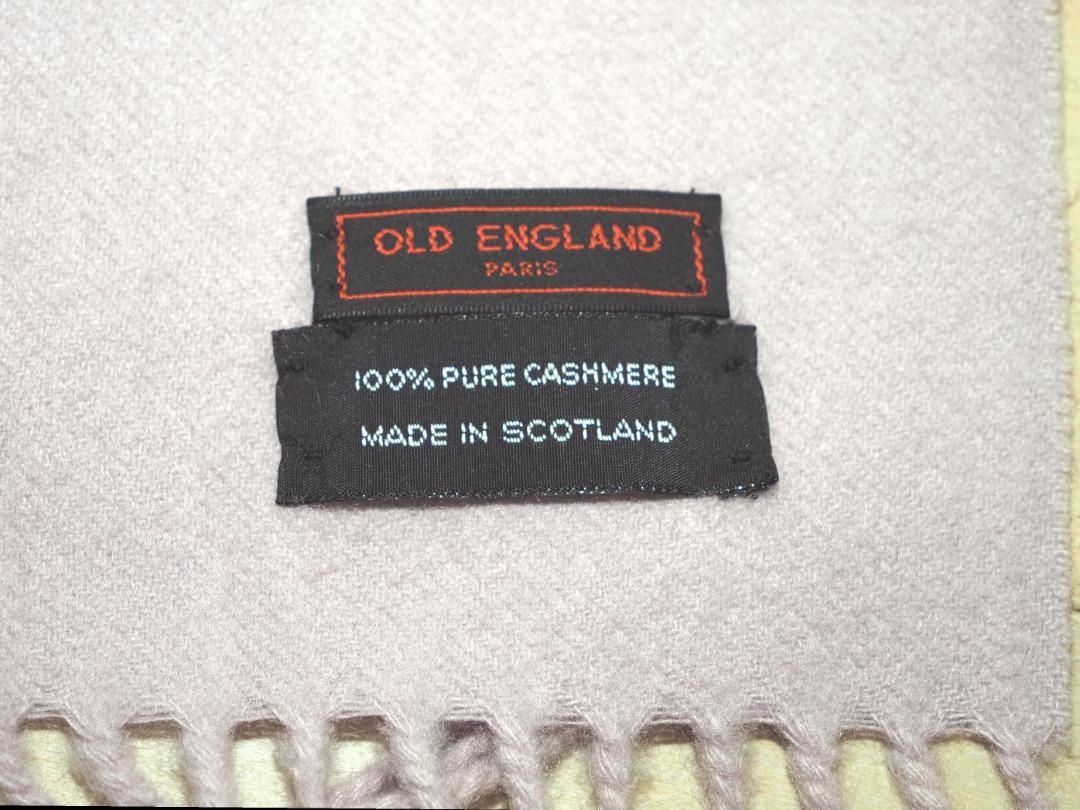 OLD ENGLAND】オールド イングランド ピュアカシミヤマフラー