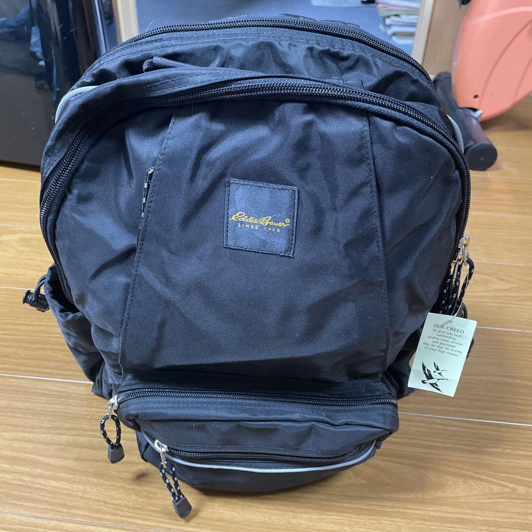 Eddie Bauer ブラック バックパック　未使用　自宅保管