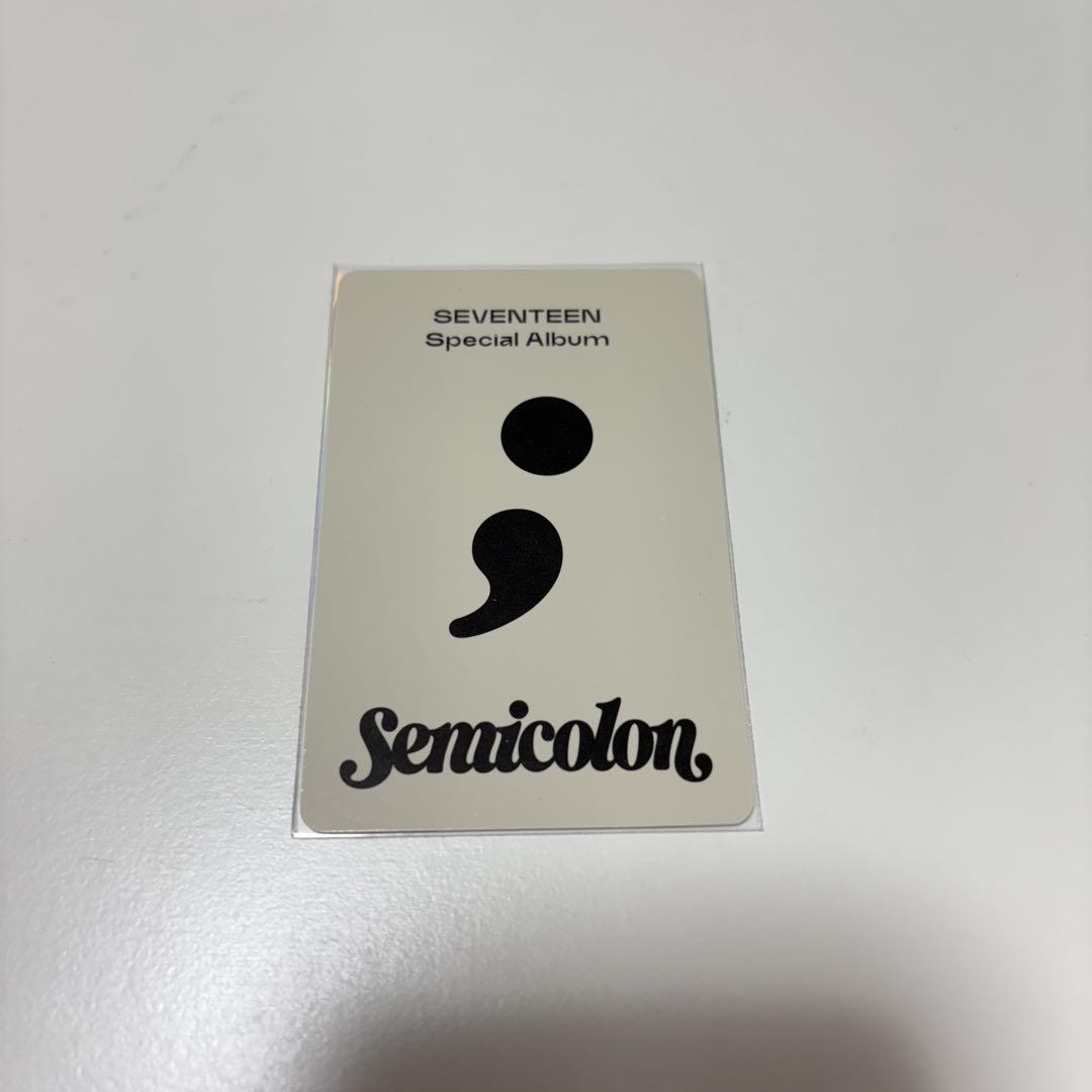 seventeen ウォヌ トレカ semicolon - メルカリ