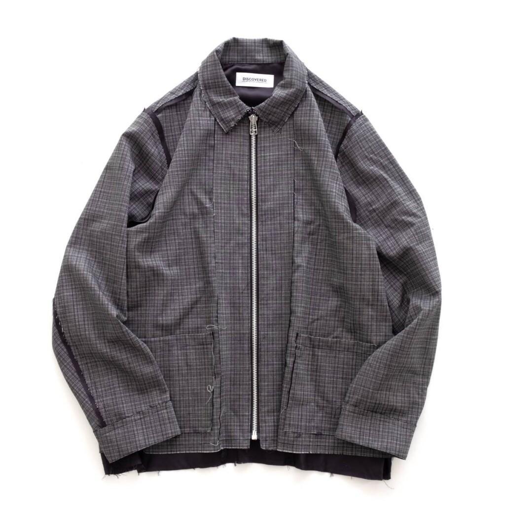 DISCOVERED 50' WOVEN ZIP UP BLOUSON