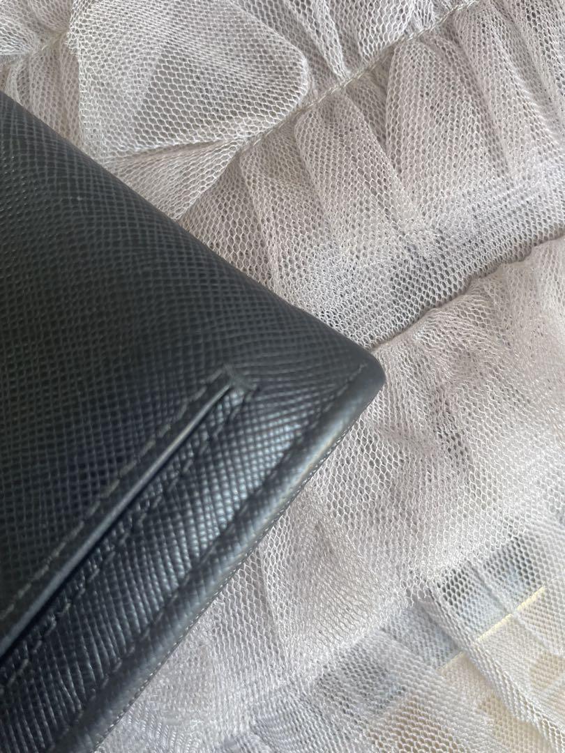プラダ PRADA サフィアーノ 長財布 ブラック 箱付き