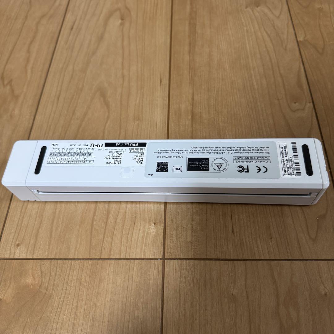 ScanSnap ix100 スキャナー ホワイト