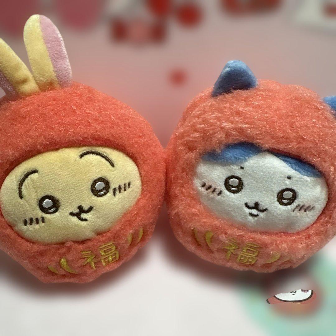 ちいかわ　だるまになっちゃった！ころりん起き上がりこぼしぬいぐるみ