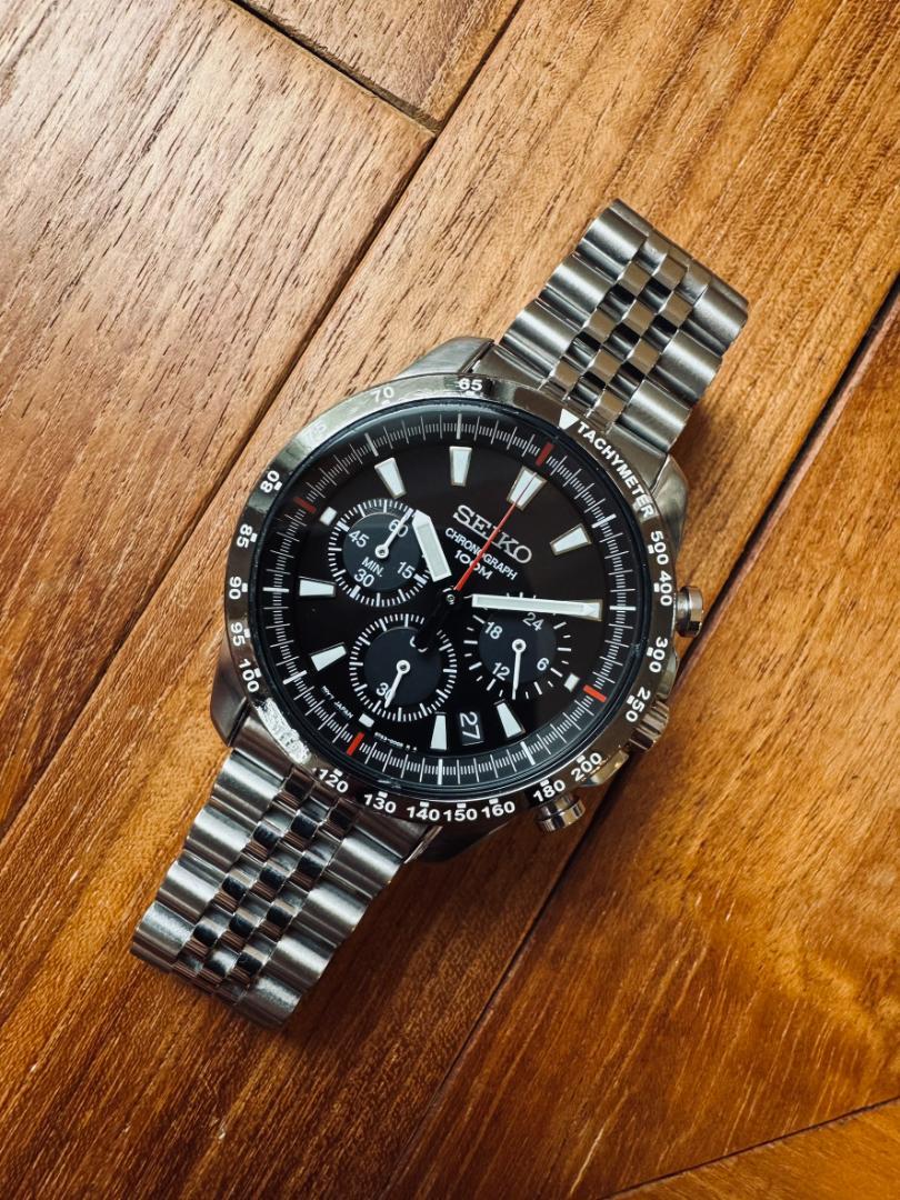 SEIKO 6T63-00D0 セイコー クロノグラフ 美品