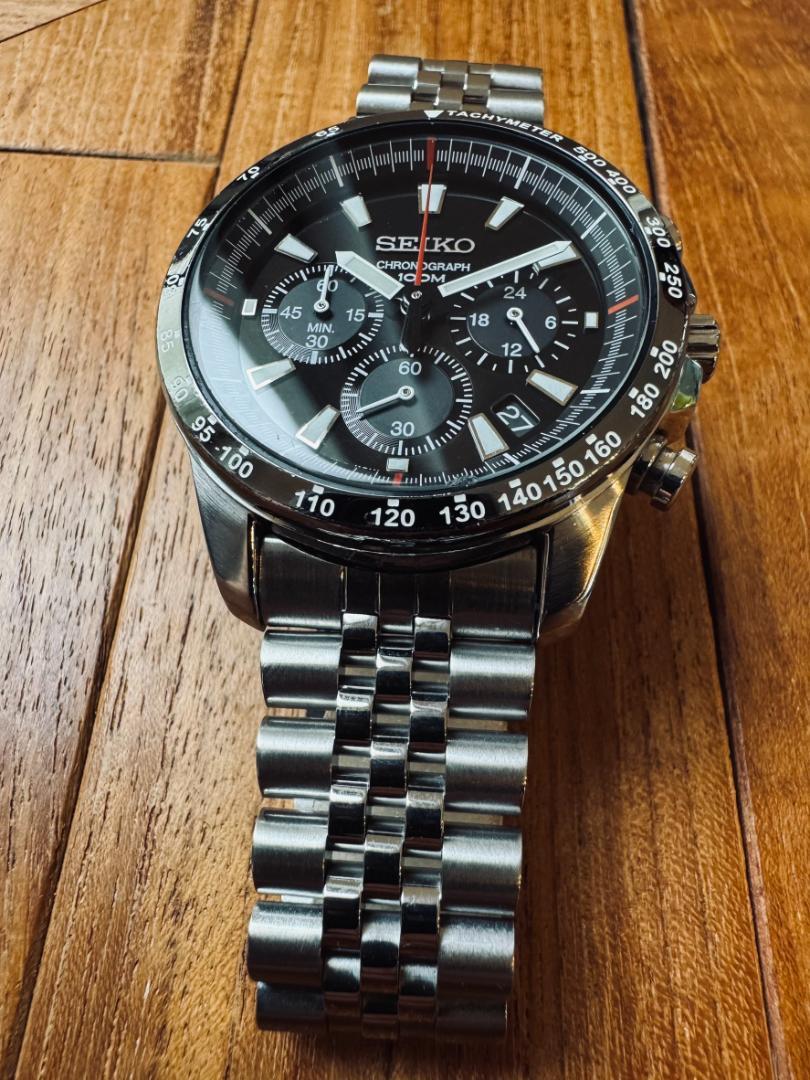 SEIKO 6T63-00D0 セイコー クロノグラフ 美品