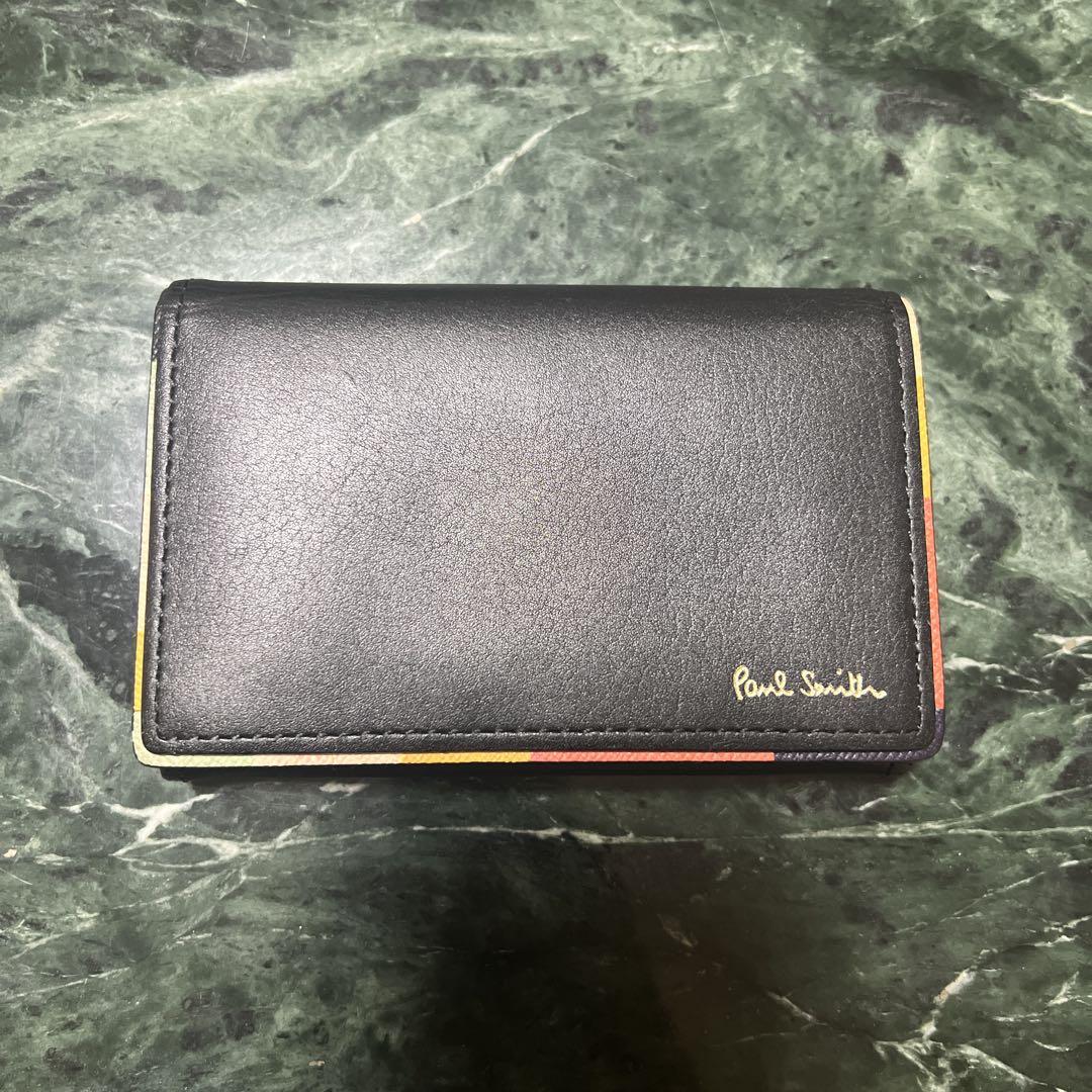 Paul Smith レザー名刺入れ - メルカリ