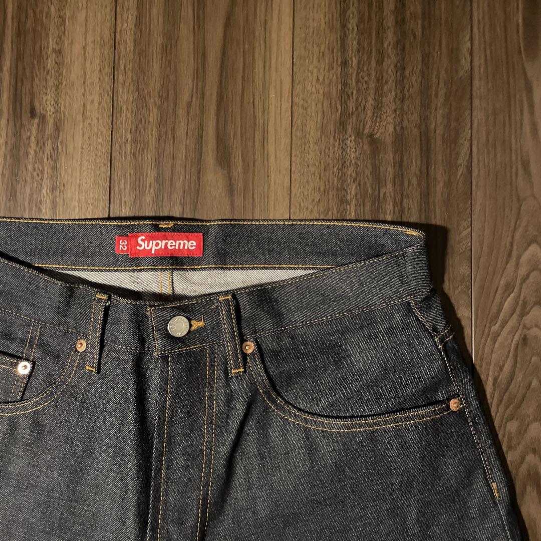 パンツ Supreme Rigid Baggy Selvedge Denim Short