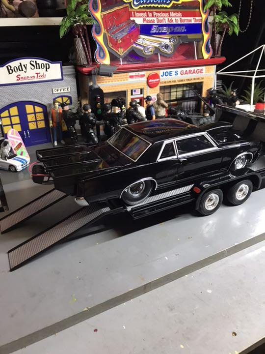 ンクモンス SILVERADO &OPEN CAR HAULER >O 1 18 SET BfClF-m40963983548 ⓮キャデラッ