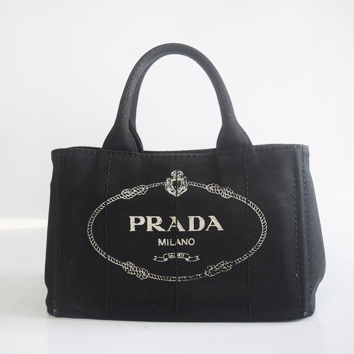 PRADAプラダ カナパS キャンバス ブラック