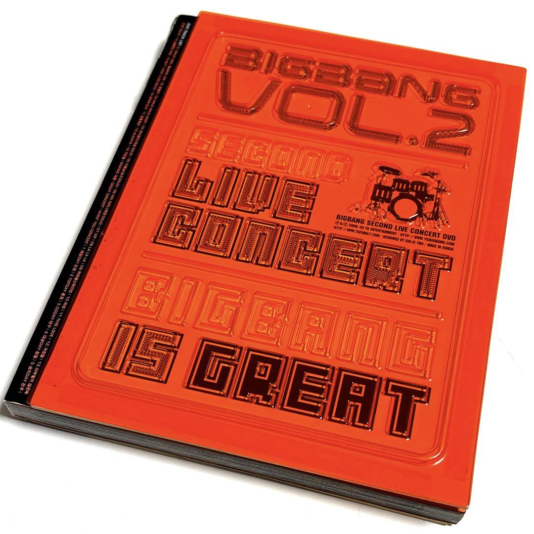 BIGBANG VOL.2 SECOND LIVE CONCERT(DVD) - メルカリ