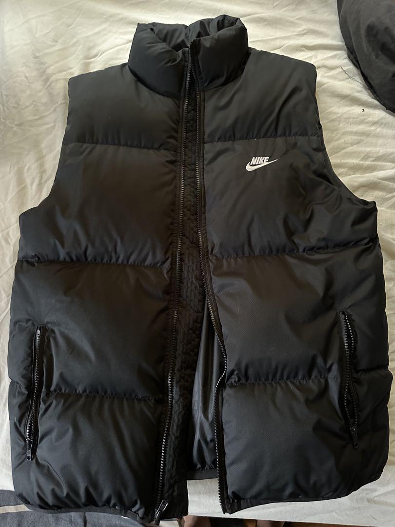 Nike ブラック ダウンベスト - メルカリ