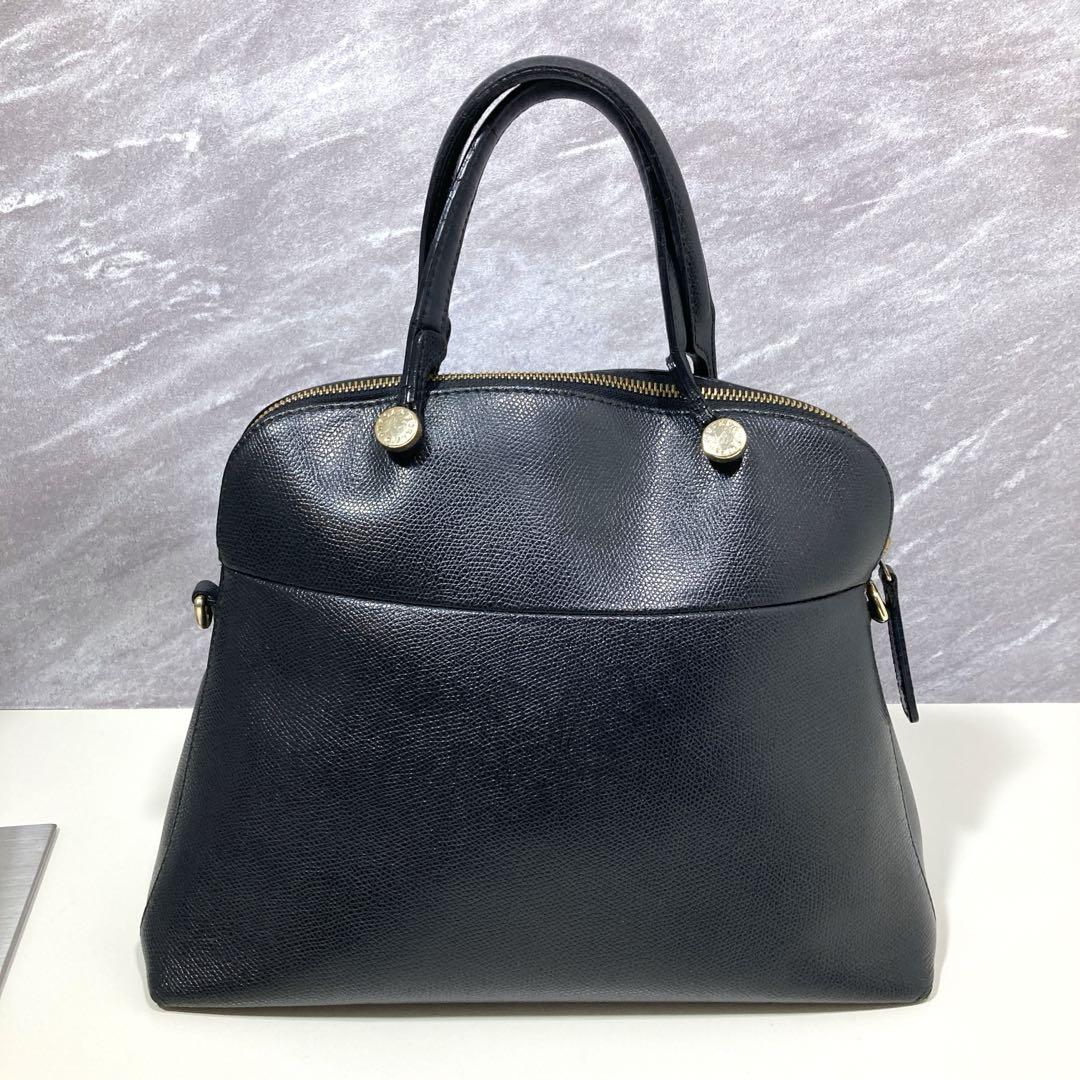 フルラ FURLA パイパー ハンドバッグ 黒 ブラック
