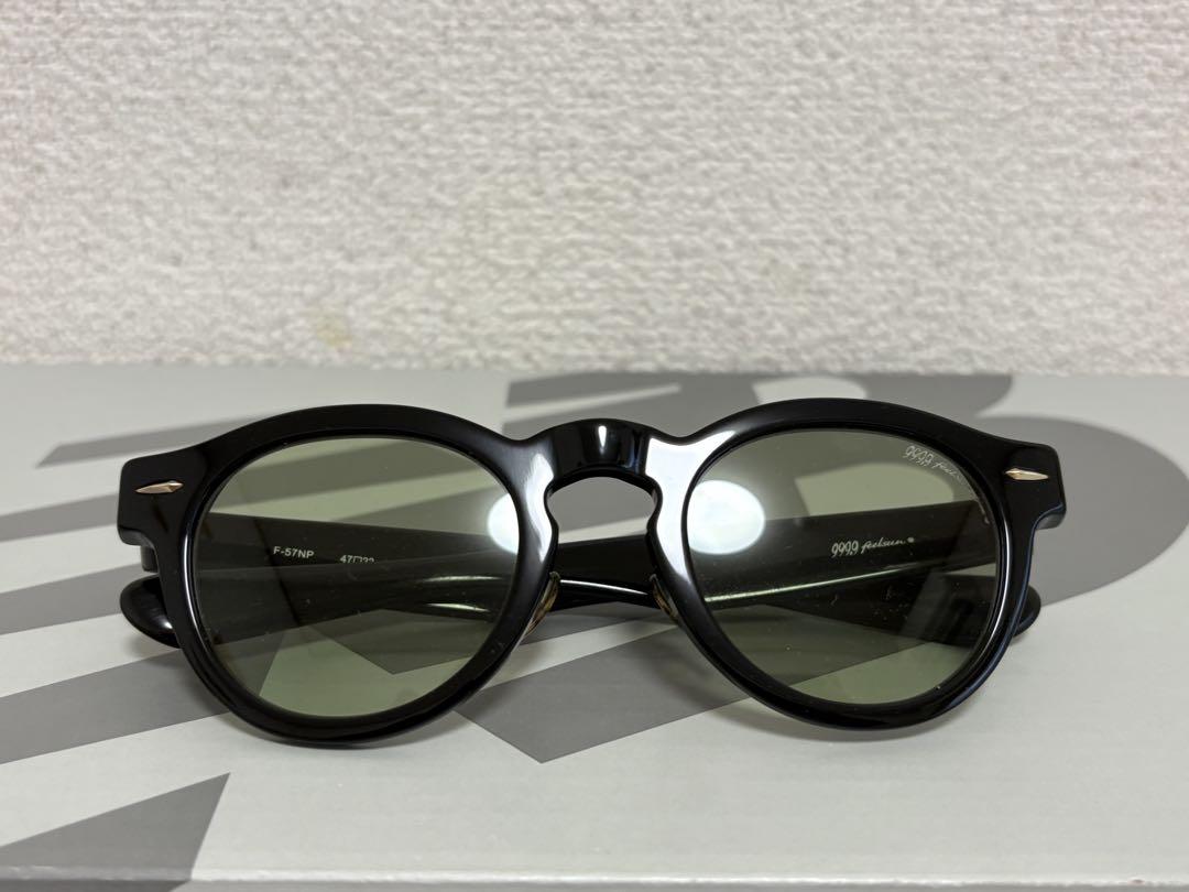 999.9 フォーナインズ feelsun サングラス　F-57NP ブラック