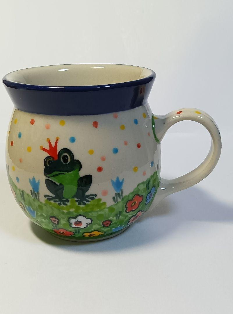 ポーリッシュポタリー　「かえるの王子様」 　ＵＮＩKＡＴー4877 超希少品