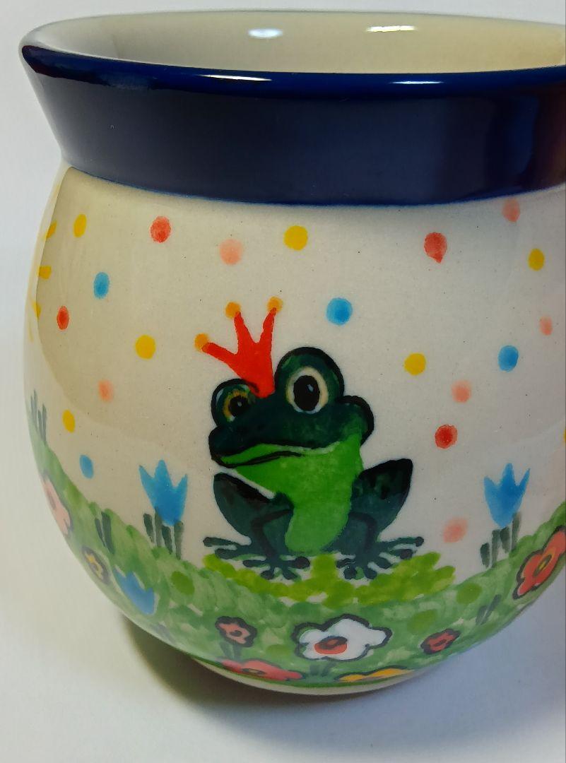 ポーリッシュポタリー　「かえるの王子様」 　ＵＮＩKＡＴー4877 超希少品