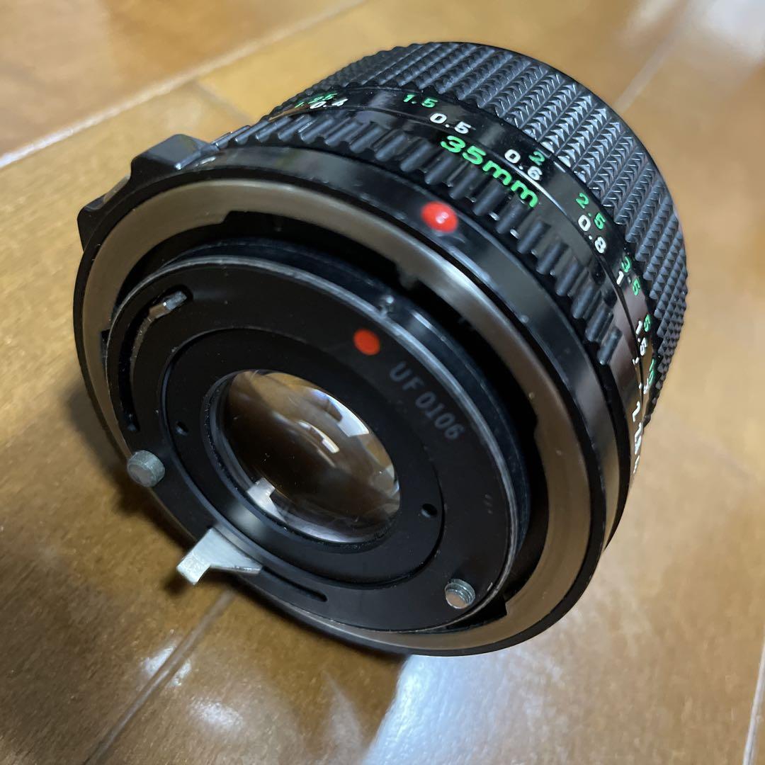 CANON NEW FD 35mm 1:2 マニュアルフォーカスレンズ CANON NEW FD 35mm 1:2 マニュアルフォーカスレンズ