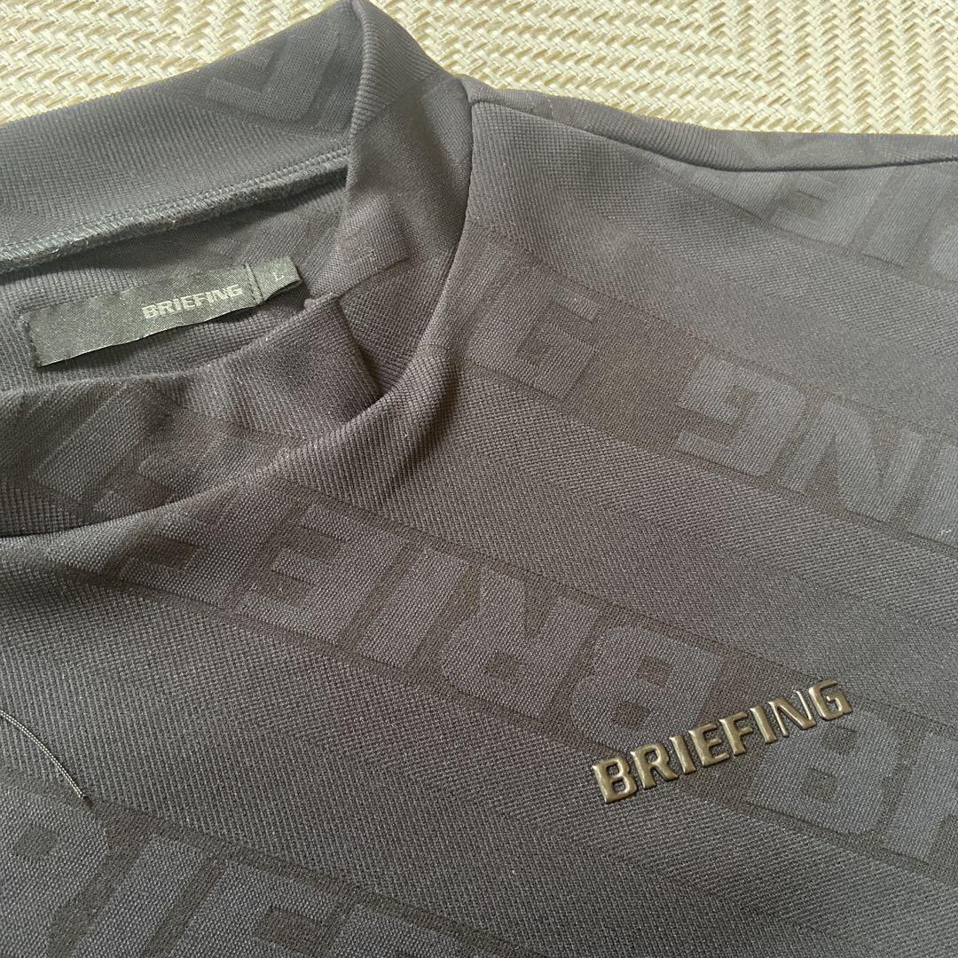BRIEFING SH MS BIASLOGO MOCKNECK ブリーフィング