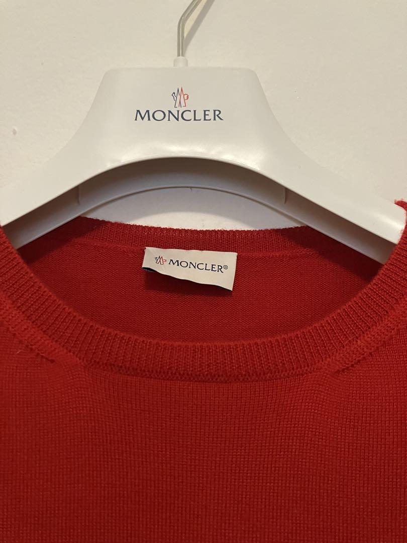 Moncler モンクレール　お色の綺麗なナイロンとのコンビワンピース