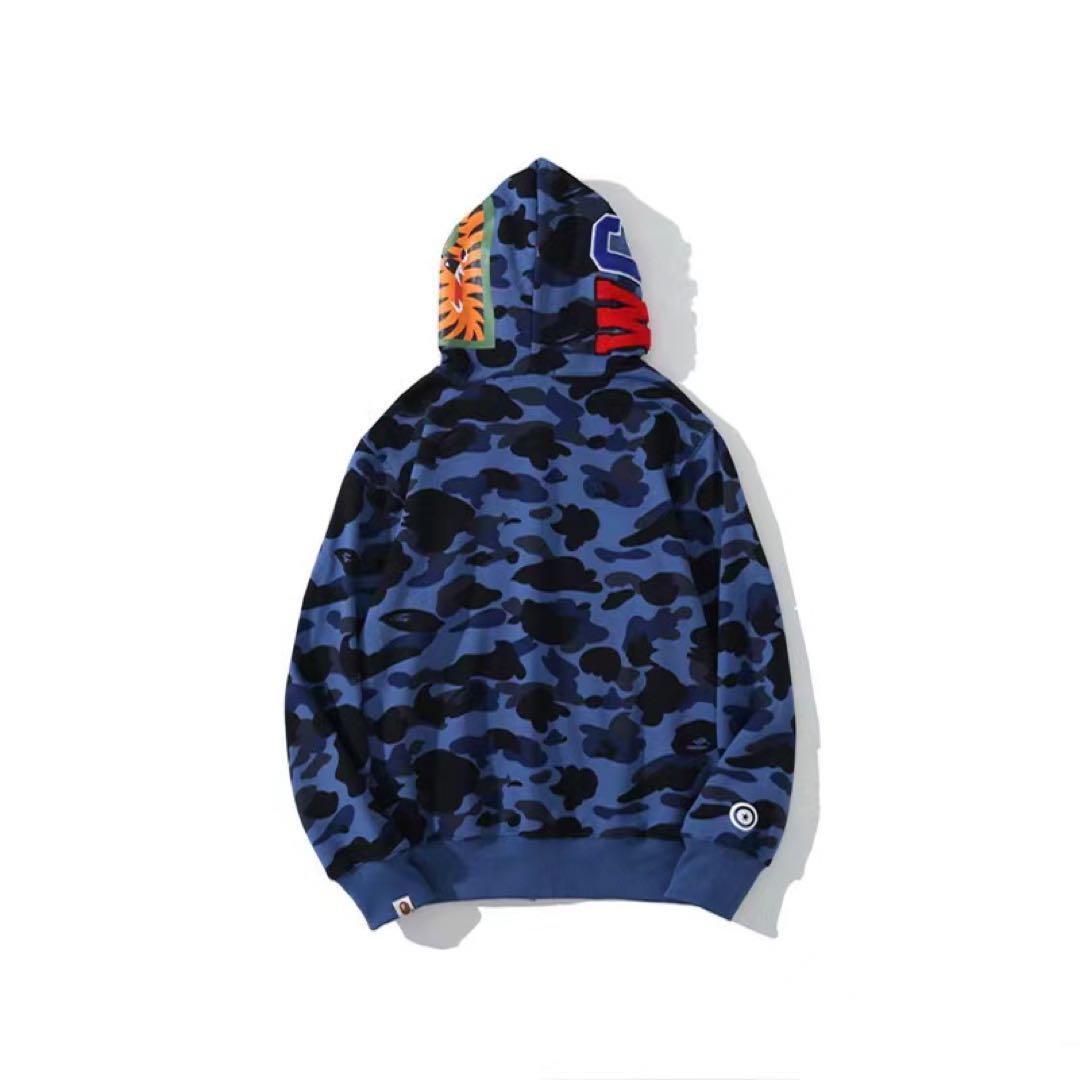 エイプ シャークパーカー A BATHING APE GIANT SHARK FULL ZIP HOODIE | bape.com