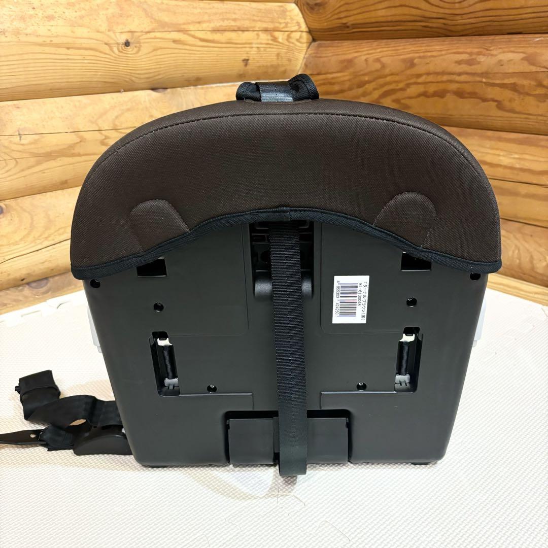 【美品】日本育児 トラベルベストECフィックス コンパクトチャイルドシート