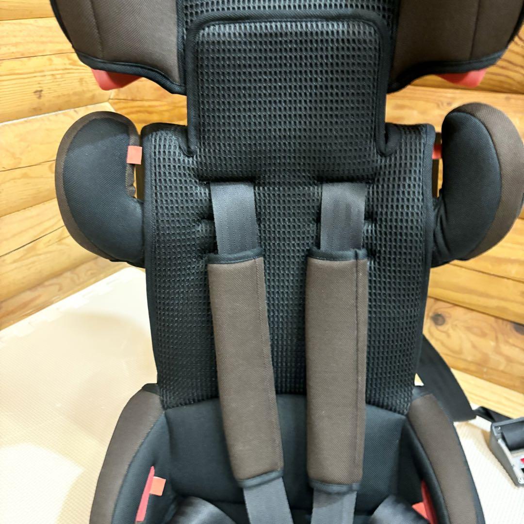 【美品】日本育児 トラベルベストECフィックス コンパクトチャイルドシート