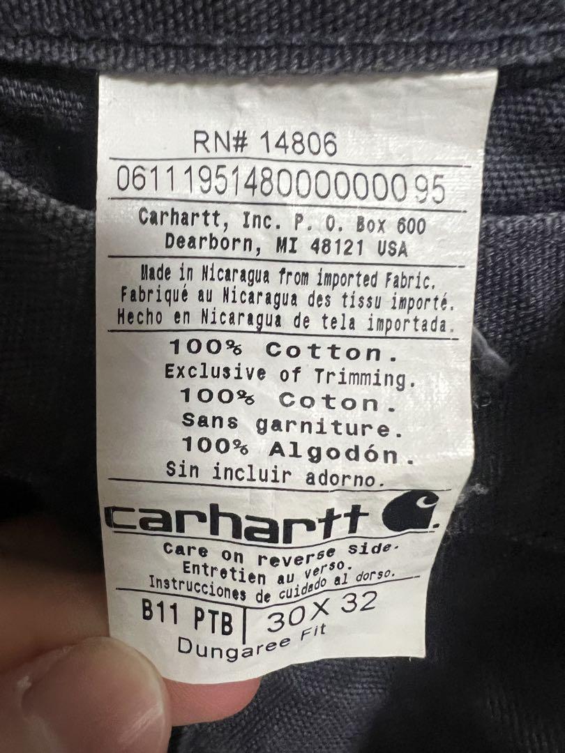 Carhartt ワークパンツ グレー 4ポケット 30✖️32 メンズ