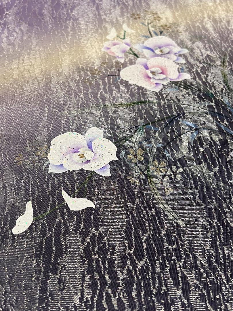 訪問着 美品 着物 帯 水野弘 秀水苑 結婚式 お宮参り 刺繍 画像2
