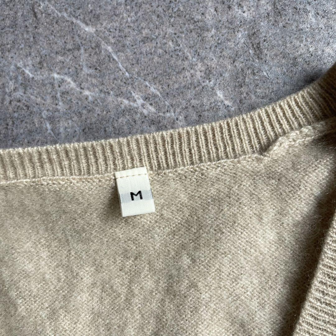無印良品 カシミヤ100% Vネックセーター 長袖 ニット 柔らか