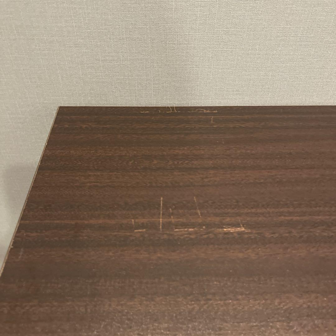 ❤️サンワダイレクト シンプルデスク 120 x 60cm クランプ対応　ブラウン