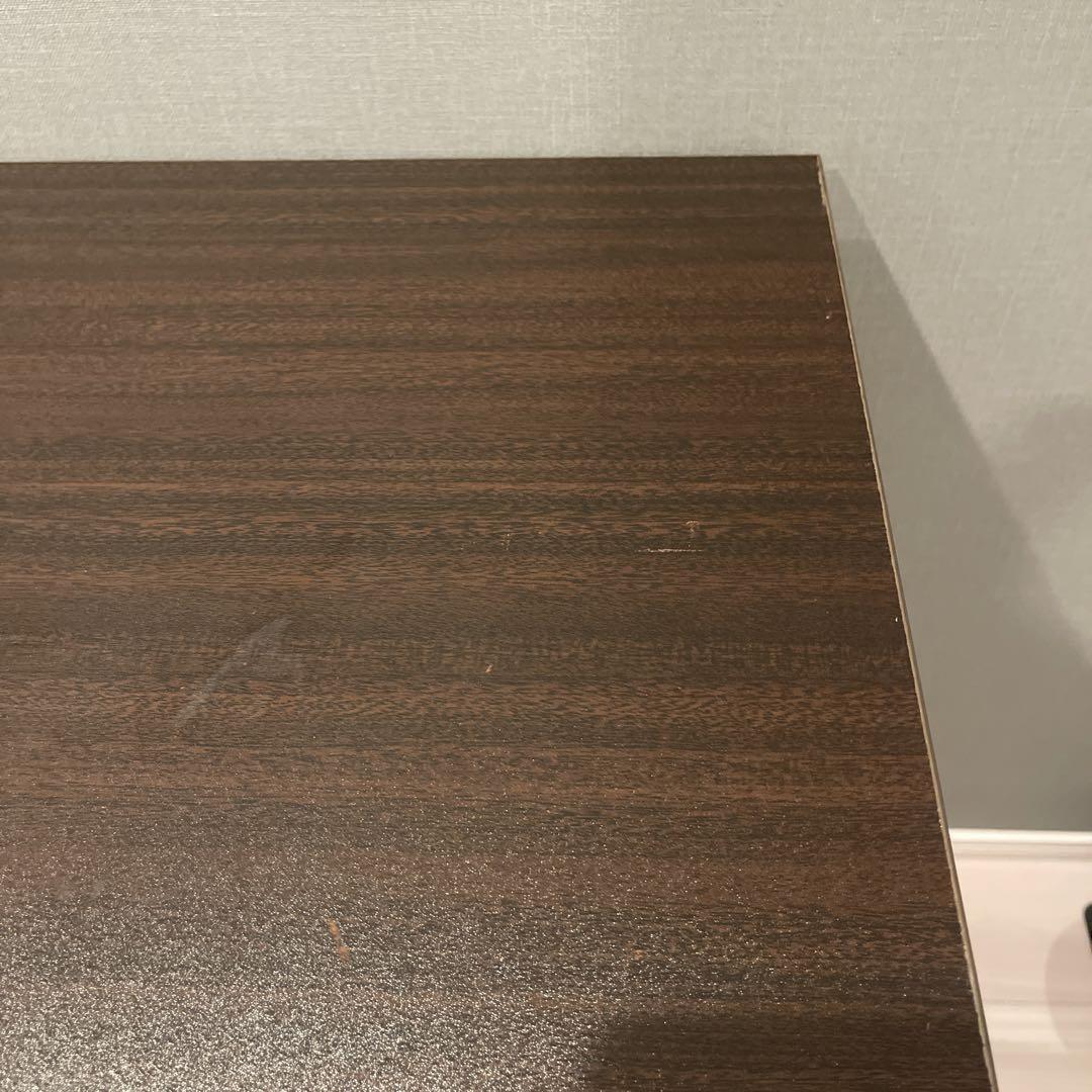 ❤️サンワダイレクト シンプルデスク 120 x 60cm クランプ対応　ブラウン