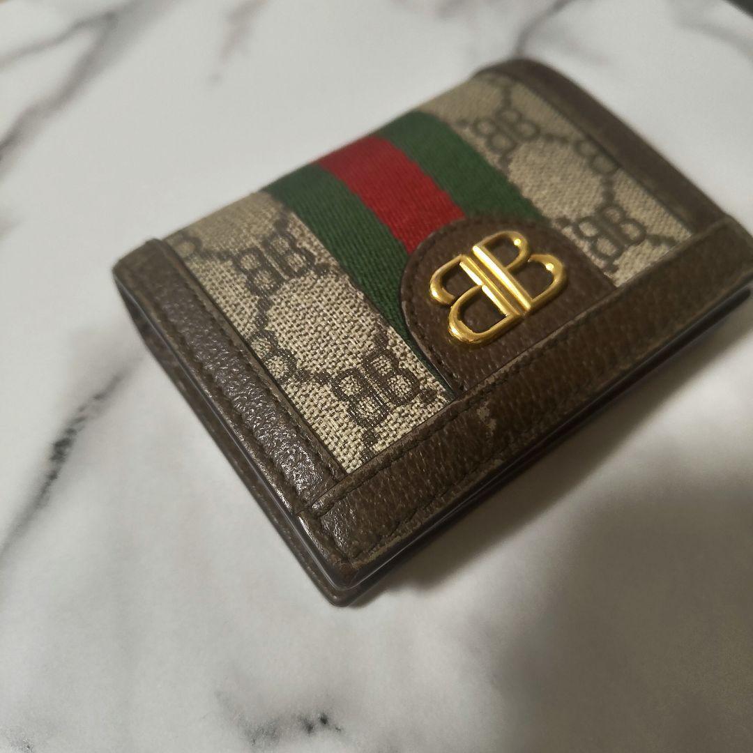 GUCCI BALENCIAGA 二つ折り財布