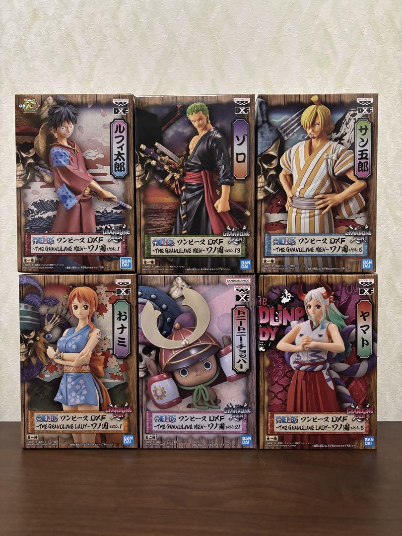 ワンピース　フィギュア　まとめ売り　6体 DXFワノ国