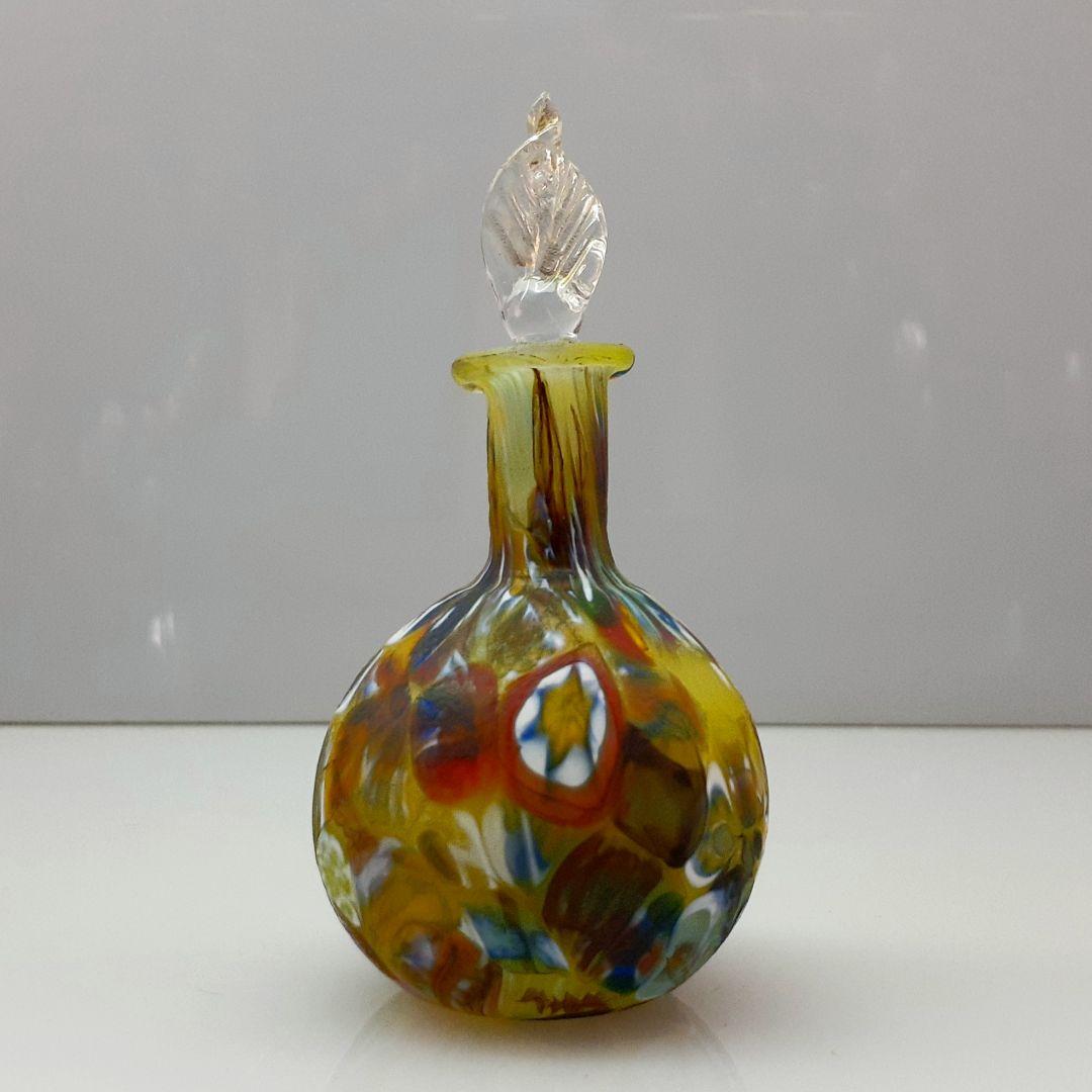 MURANO 大型 ムラノ ミルフィオリ 花瓶 オブジェ Gambaro&poggi ムラーノガラス MURANO ヴェネチアングラス