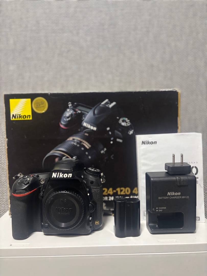 Nikon D750 バッテリー 充電器付き