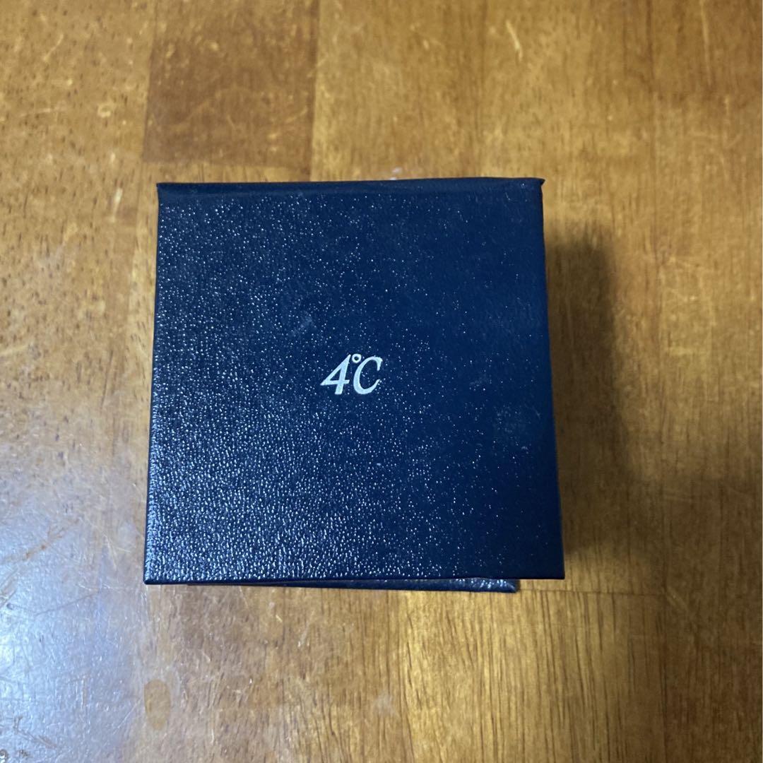 4℃ k10 PG ダイヤモンド オープンハート ネックレス 4℃ k10 PG ダイヤモンド オープンハート ネックレス