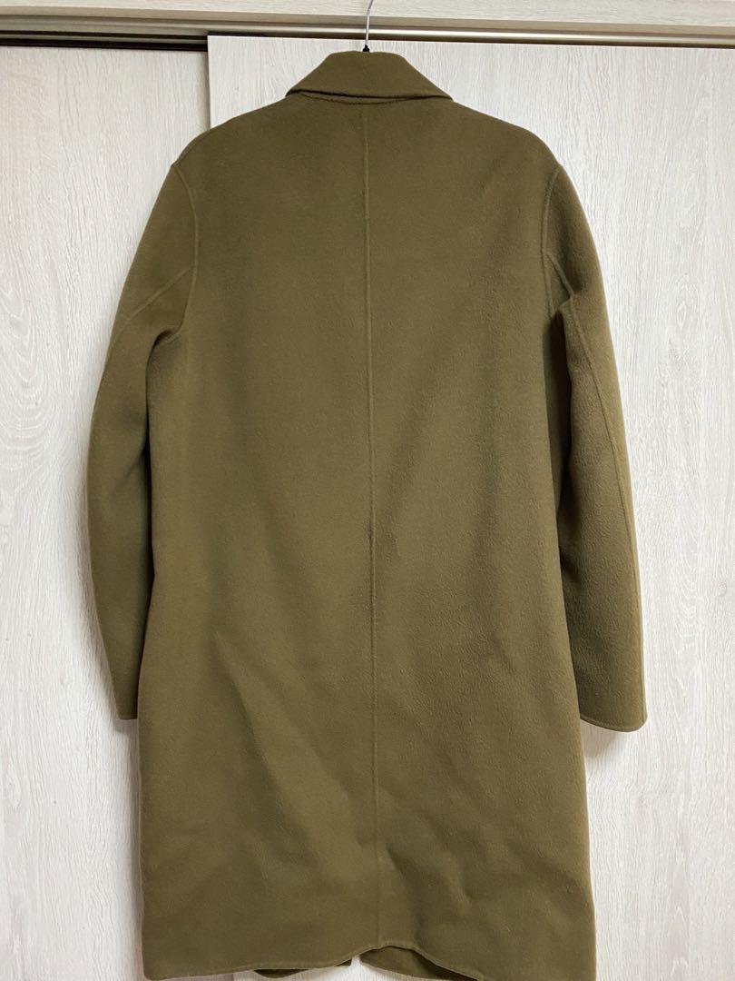 Acne Studios MILTON 4B メルトン ロング コート カーキ メンズ Acne Studios MILTON 4B メルトン ロング コート カーキ メンズ