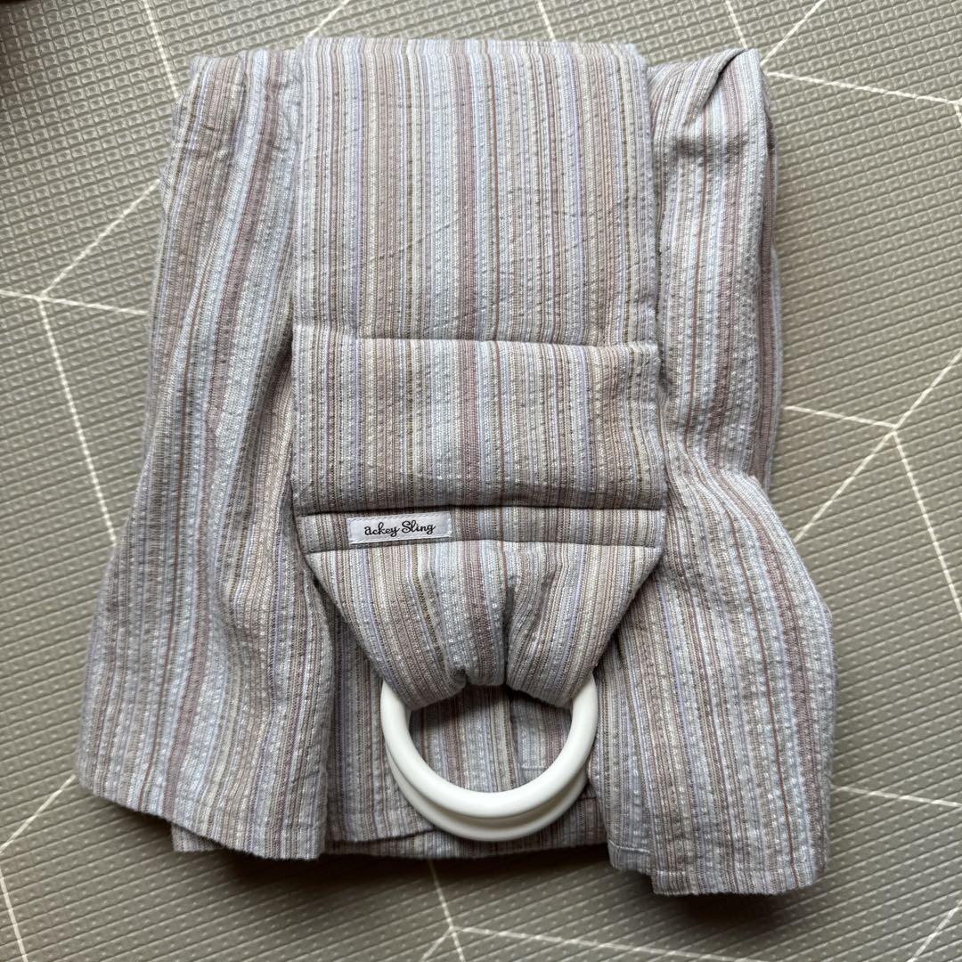 【美品】あっきースリング　象牙