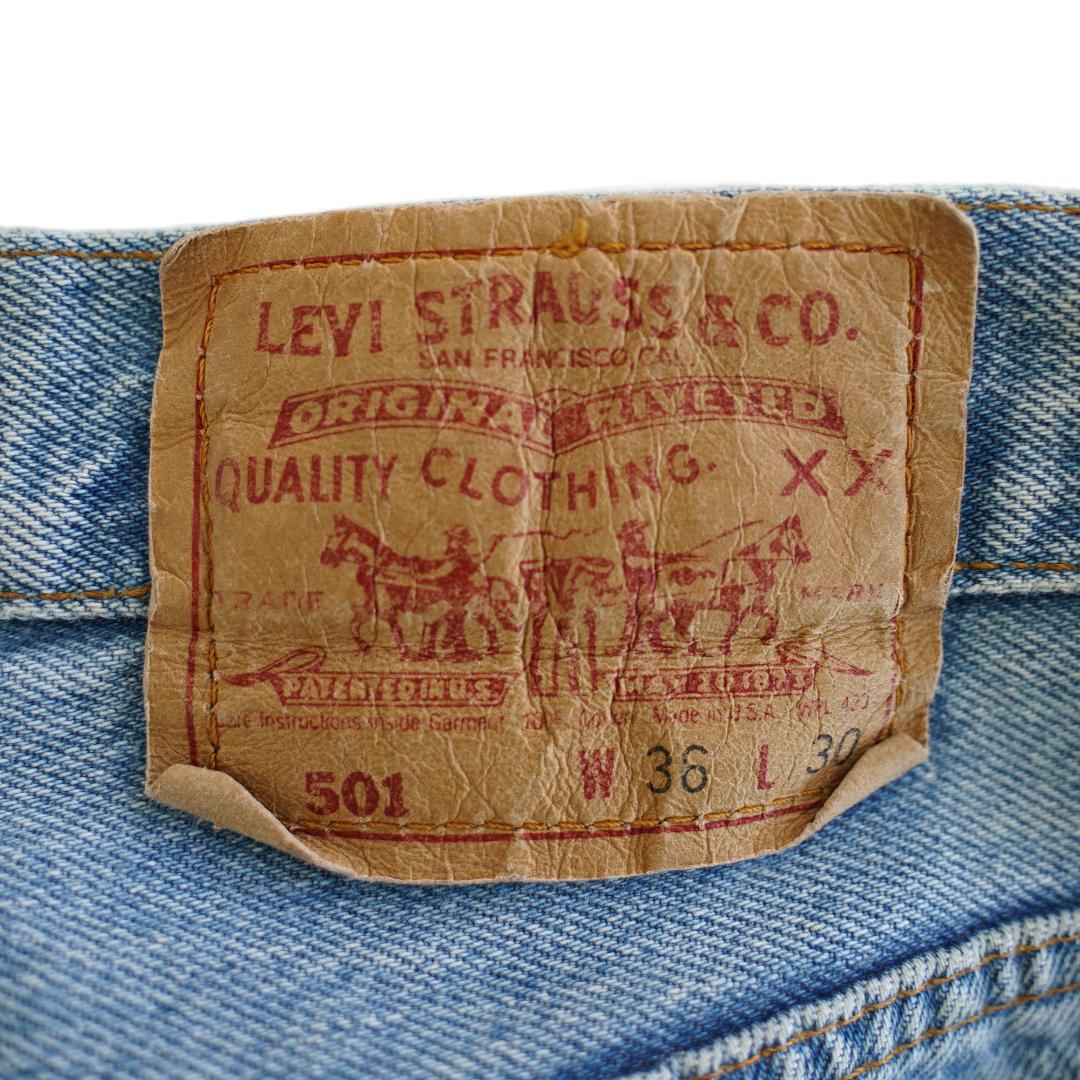 90s Levis リーバイス501 デニム ジーンズ USA製 W36 L30 USA 古着 90S USA製 ヴィンテージ リーバイス 501 ストレート
