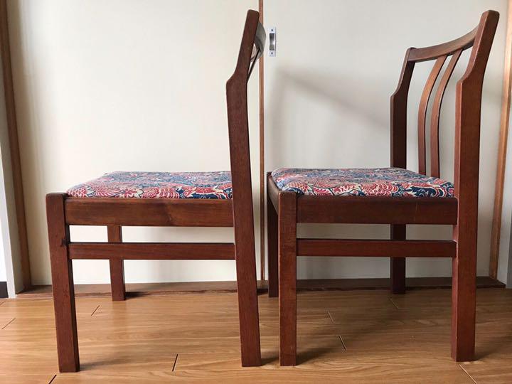 チョコモナカさん専用 日本製 2脚セット SaF7c-m40993456482 ダイニングチェア ビンテージ 最安値即納