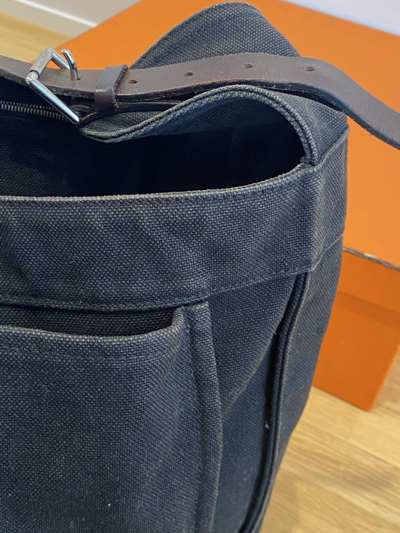 HERMES ブラック トートバッグ