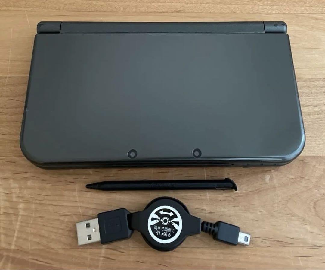 New ニンテンドー 3DS LL Nintendo メタリックブラック 画像1