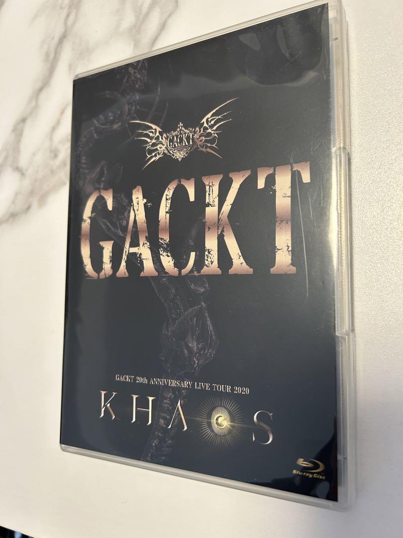正規品販売！ LIVE GACKT TOUR ミュージック最高 - CD Blu-ray KHAOS 2020 ミュージック