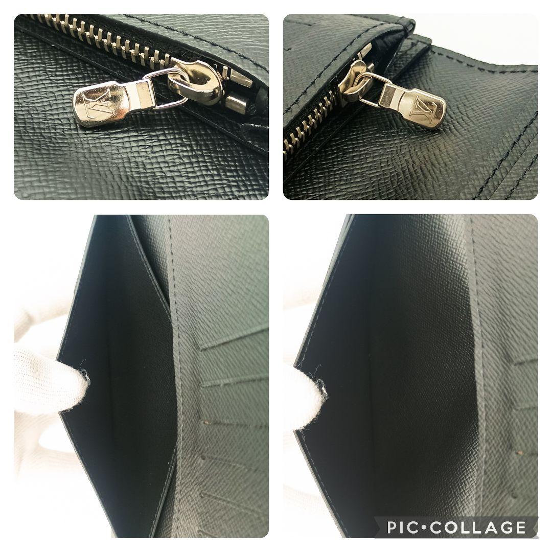 【美品SSS】ルイヴィトン　新型ブラザ　エピ　ノワール　黒　長財布