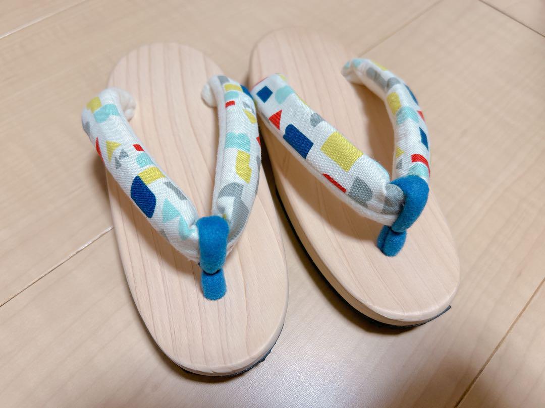 キッズ　子供　下駄　17.0cm