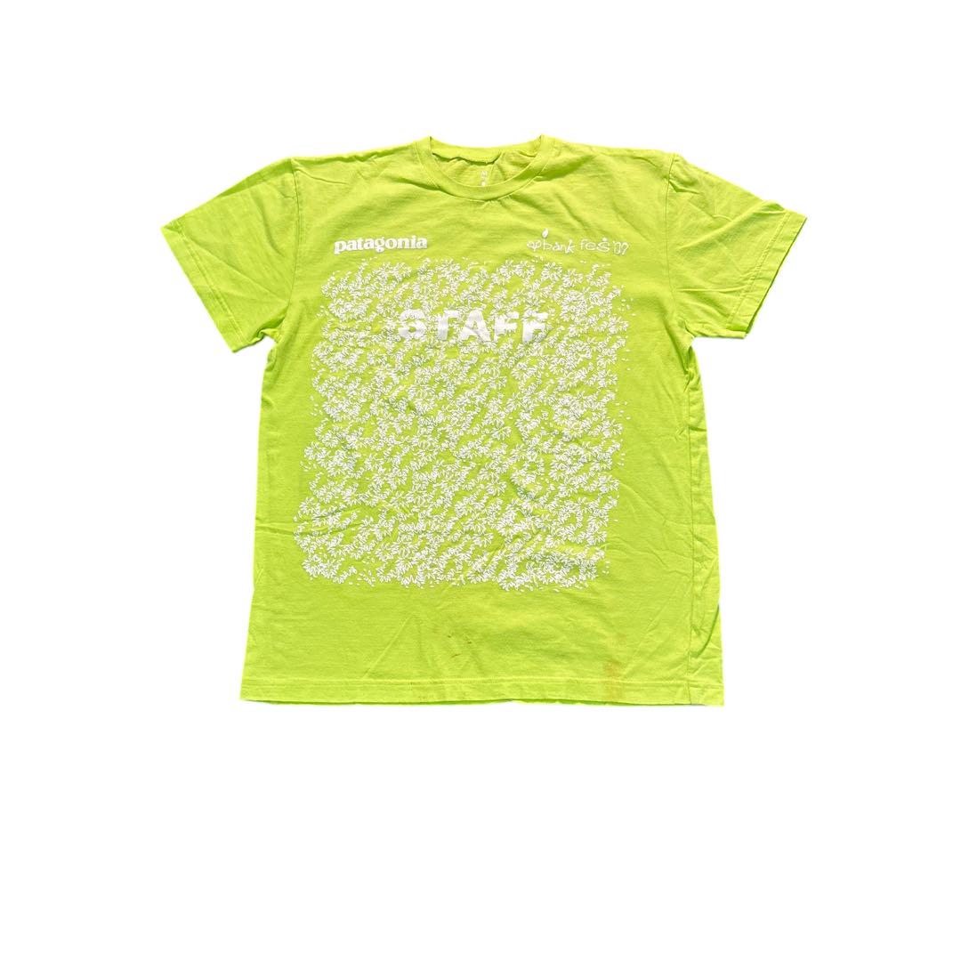 7SM4 patagonia ×09’sap bank スタッフTシャツ　古着