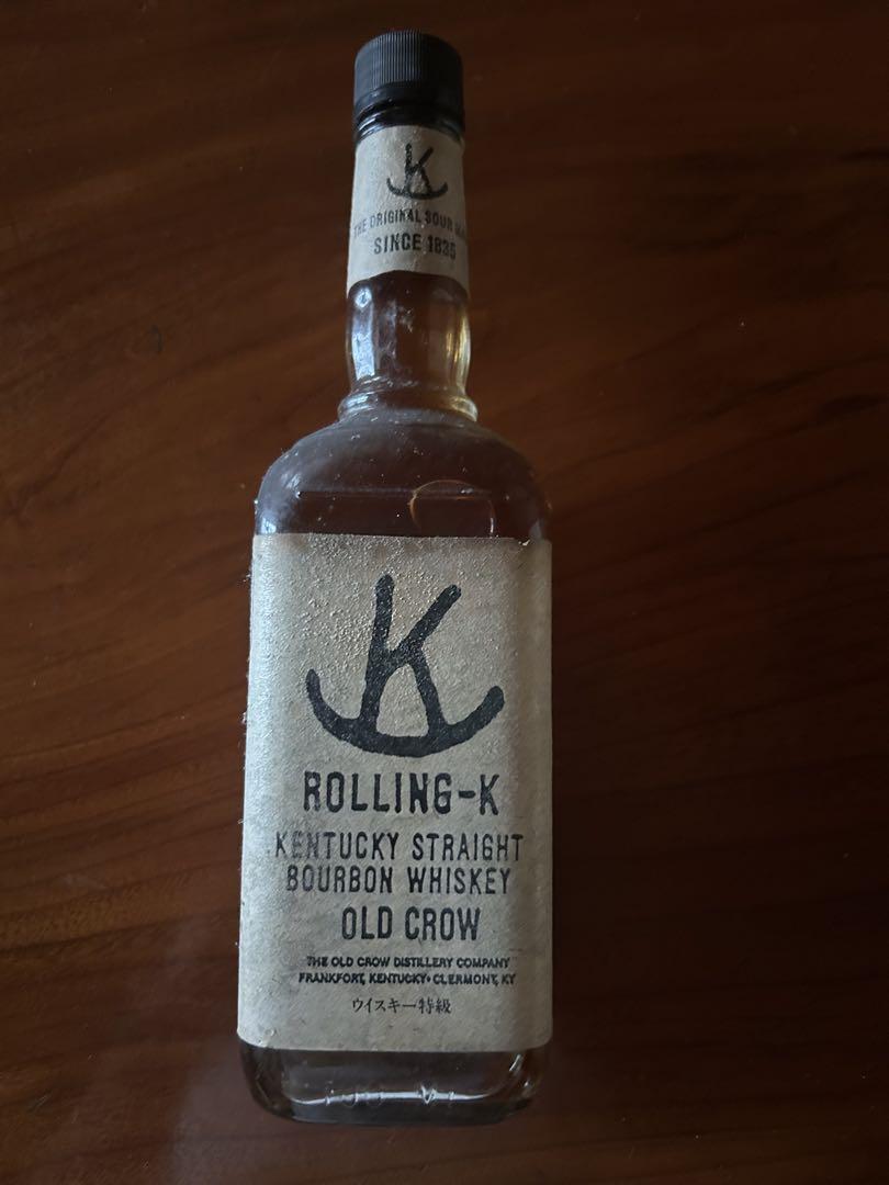 OLD CROW ROLLING-K バーボンウイスキー 700ml 箱無し