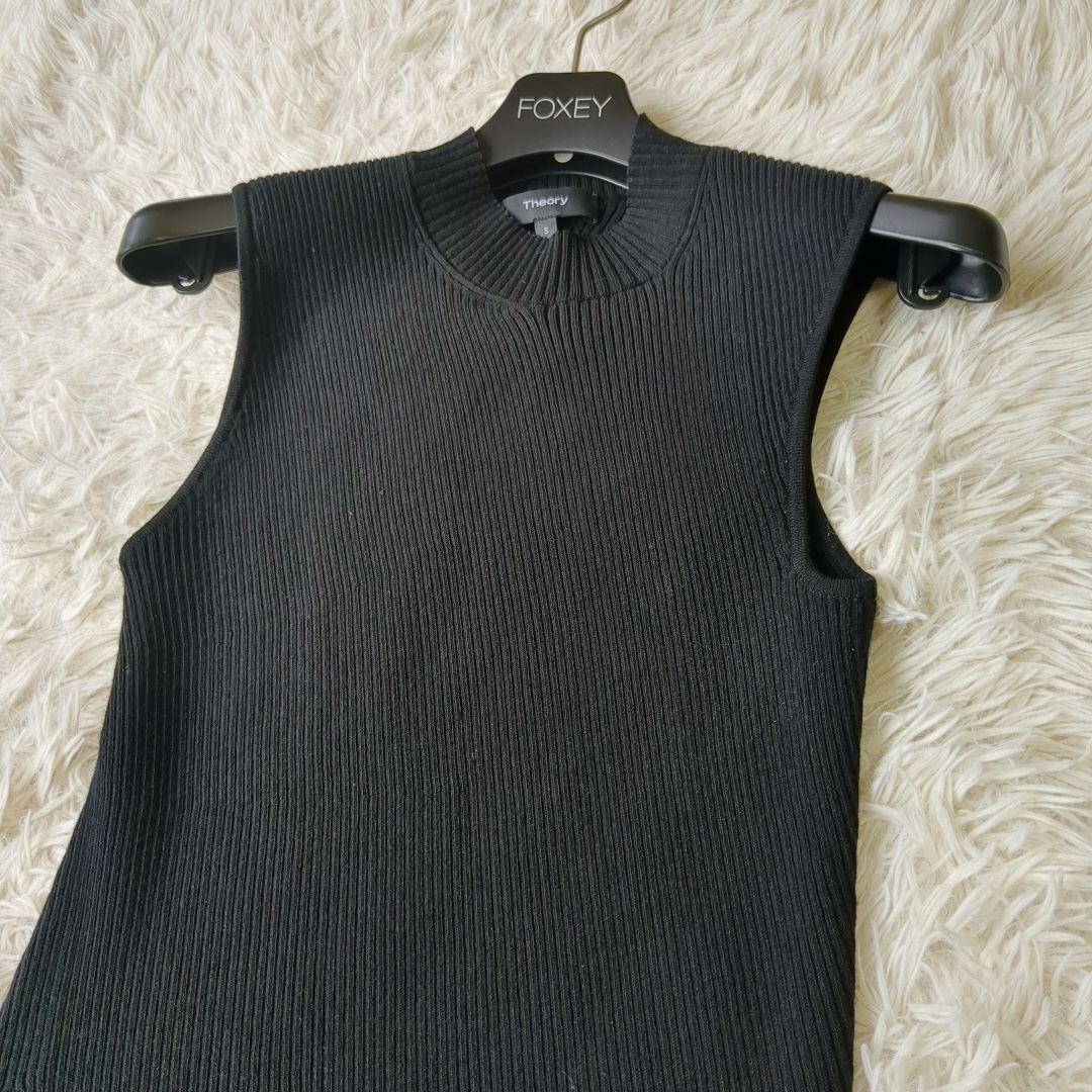 新品！theory セオリー ハイネック ノースリーブニット ブラック 楽天市場】セオリー タートルネック ノースリーブ（ニット
