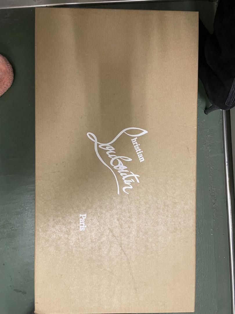 Christian Louboutin 黒 レザー ロングブーツ