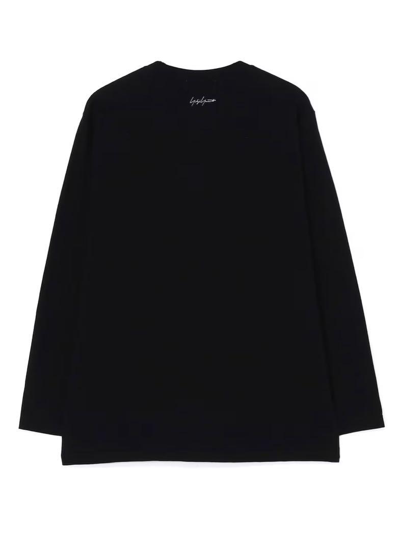 ヨウジヤマモト Yohji Yamamoto ロンT 無地 ロゴ Tシャツ 2枚